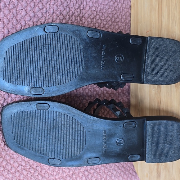 Steve Madden Skyler J Slip On Studded Slide Sandals - Picture 9 of 13